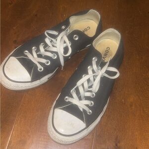 Converse Black Canvas Sneakers